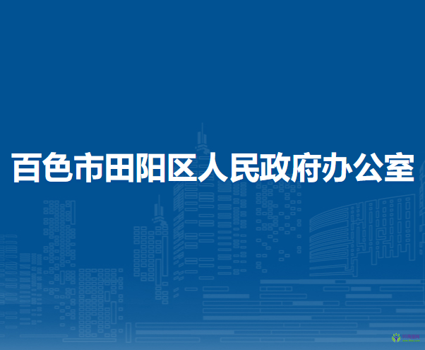 百色市田阳区人民政府办公室