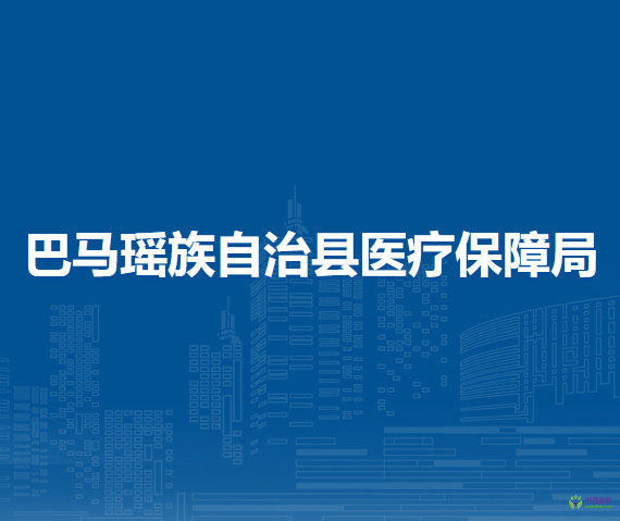 巴马瑶族自治县医疗保障局