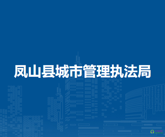 凤山县城市管理执法局
