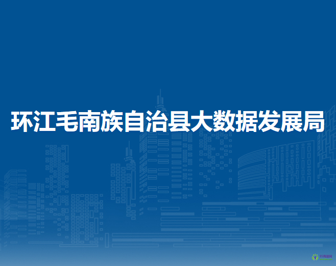 环江毛南族自治县大数据发展局