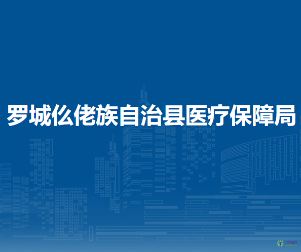 罗城仫佬族自治县医疗保障局
