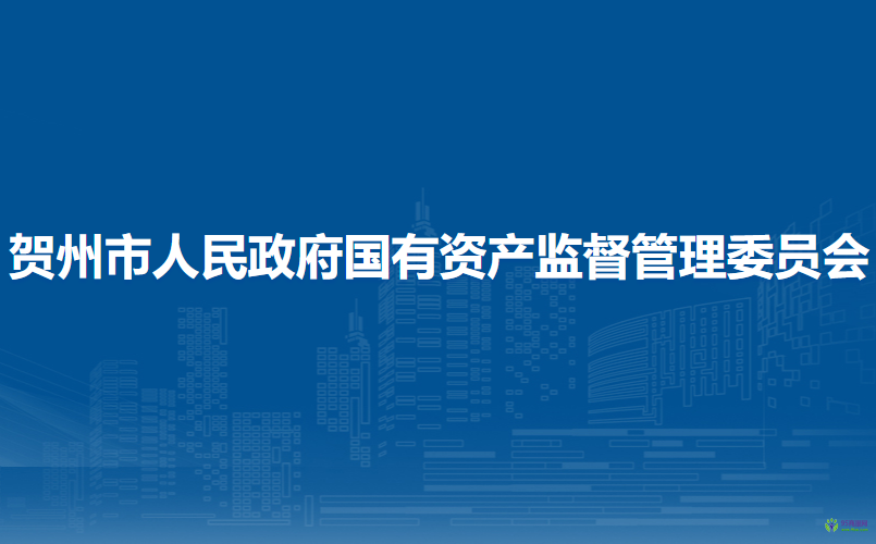贺州市人民政府国有资产监督管理委员会