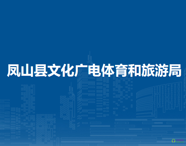 凤山县文化广电体育和旅游局