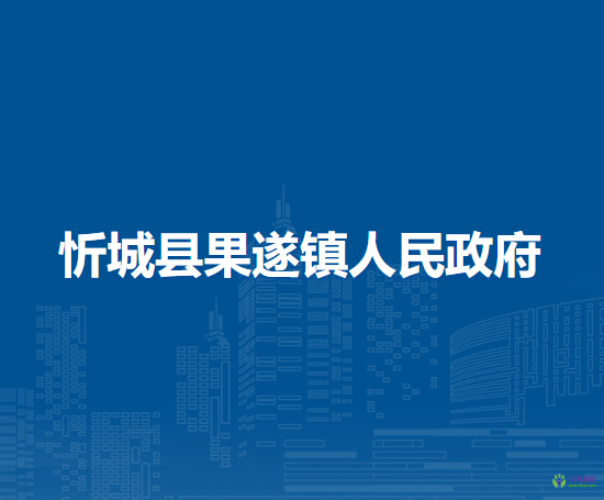 忻城县果遂镇人民政府