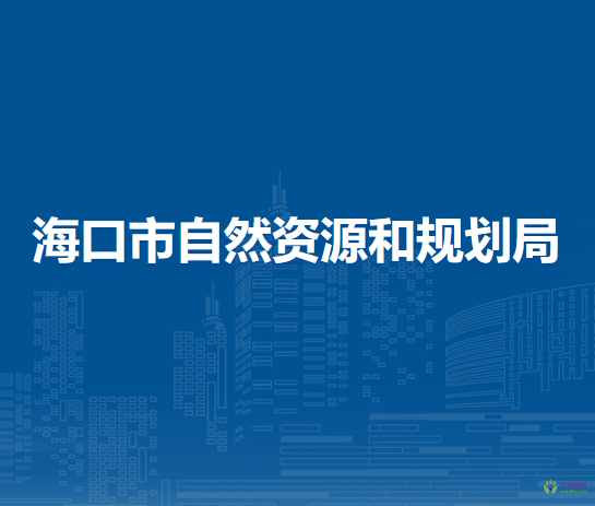 海口市自然资源和规划局