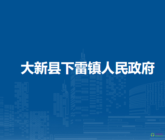 大新县下雷镇人民政府