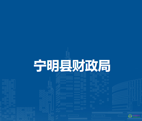 宁明县财政局