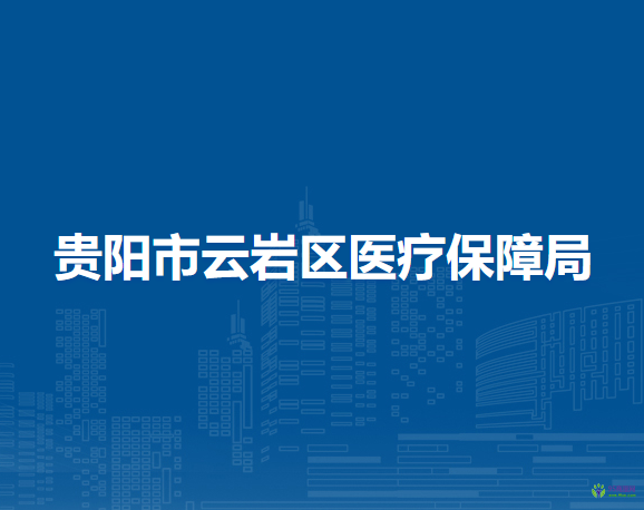 贵阳市云岩区医疗保障局