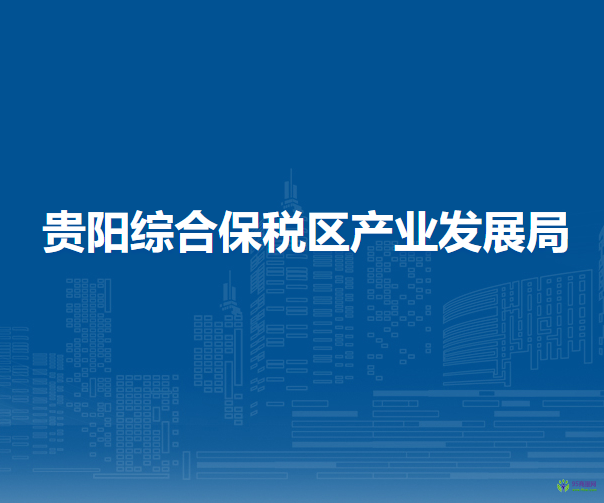 贵阳综合保税区产业发展局