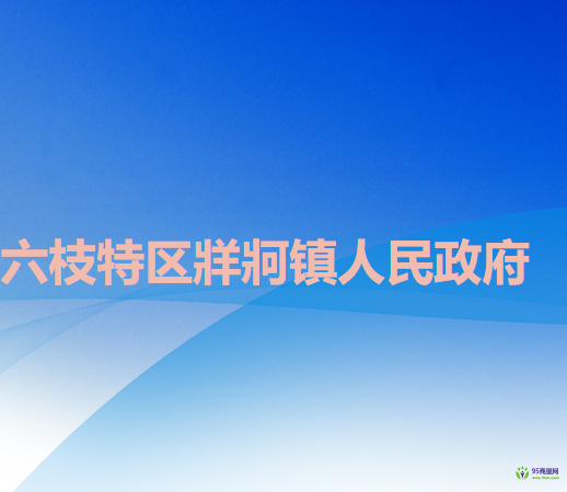 六盘水市六枝特区牂牁镇人民政府