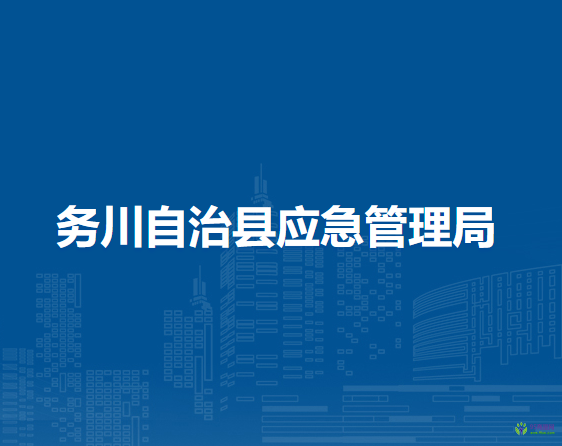务川自治县应急管理局