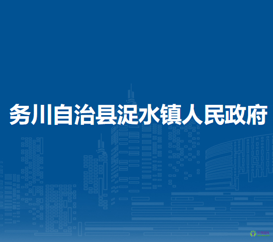 务川自治县浞水镇人民政府