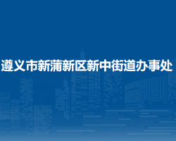 遵义市新蒲新区新中街道办事处
