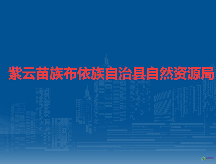 紫云苗族布依族自治县自然资源局