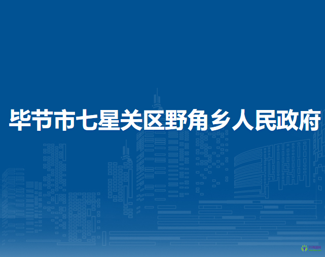 毕节市七星关区野角乡人民政府