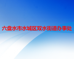 六盘水市水城区双水街道办事处