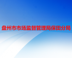 盘州市市场监督管理局保田分局
