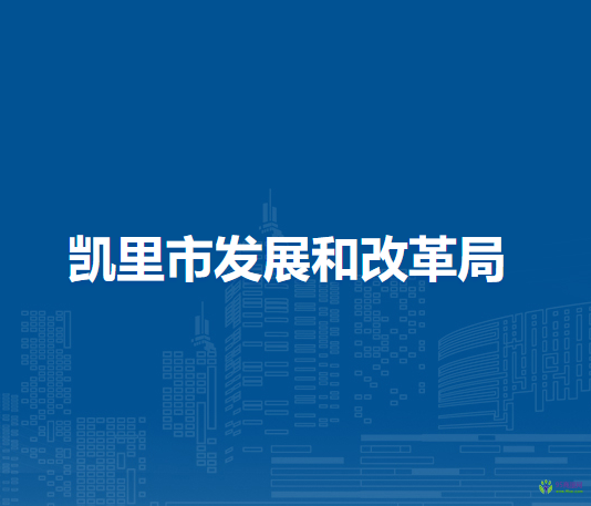 凯里市发展和改革局