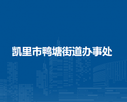 凯里市鸭塘街道办事处