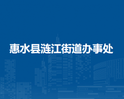 惠水县涟江街道办事处