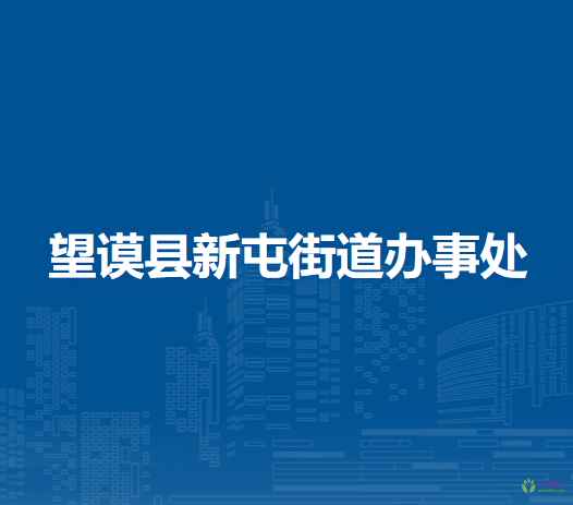 望谟县新屯街道办事处