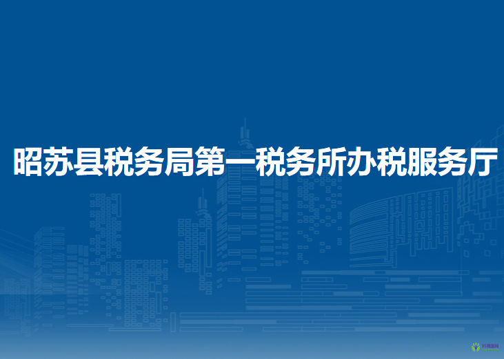 昭苏县税务局第一税务所办税服务厅