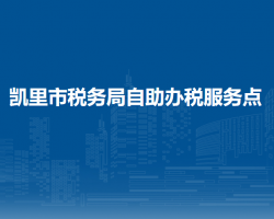 凯里市税务局自助办税服务点