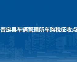 普定县车辆管理所车购税征收点