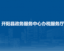 开阳县政务服务中心办税服