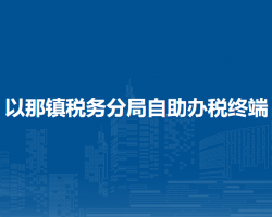 织金县税务局以那镇税务分局自助办税终端