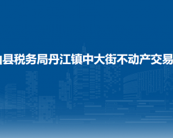 雷山县税务局丹江镇中大街不动产交易窗口