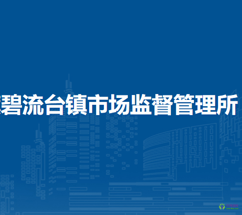 巴林左旗碧流台镇市场监督管理所