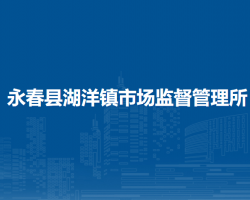 永春县湖洋镇市场监督管理所