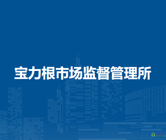 锡林浩特市宝力根市场监督管理所