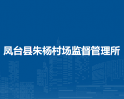 凤台县朱杨村市场监督管理所