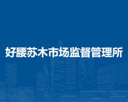 科尔沁右翼中旗好腰苏木市场监督管理所