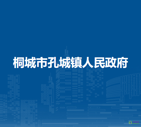 桐城市孔城镇人民政府