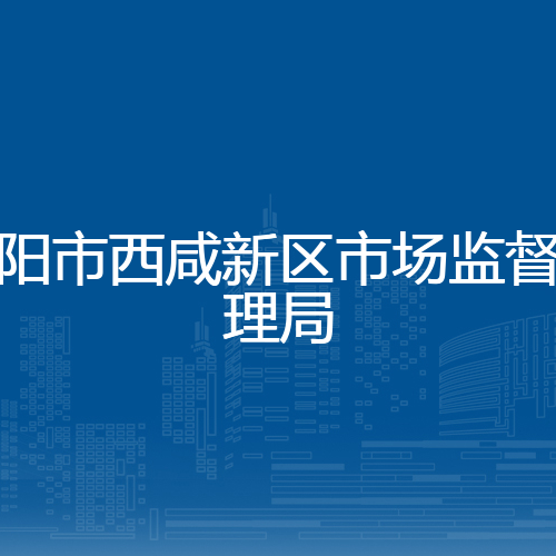 咸阳市西咸新区市场监督管理局