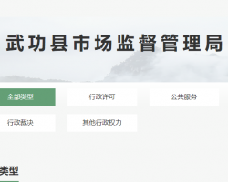 武功县市场监督管理局